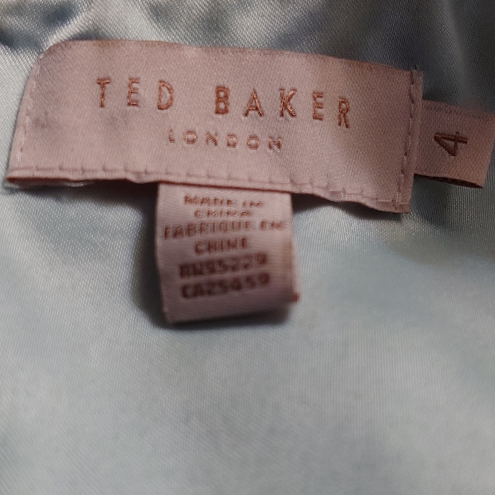 Ted Baker London Floral Dress - Purple and Blue - Picture 11 of 13
